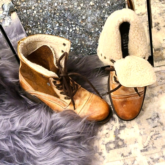 Scorett Swedish made boots. Leather and suade - Picture 1 of 6